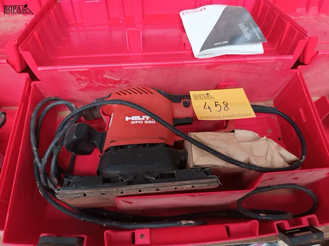 Lot 458 - schuurmachine hilti - afbeelding 1 van  3