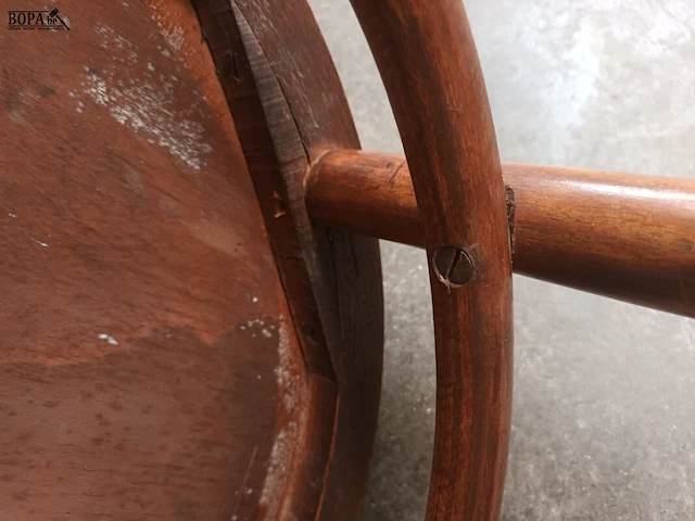 Lot 46 - armstoel thonet stijl - afbeelding 5 van  6
