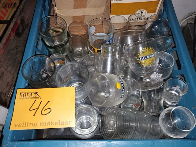 Lot 46 - diverse glazen - afbeelding 3 van  3