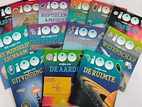 Lot 46 - lot boeken, lagere school kinderen, 100 weetjes, 13 stuks - afbeelding 2 van  2