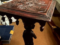 Lot 460 - houten sta bretoens gestoken beeltenis man - afbeelding 8 van  9