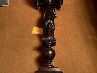 Lot 460 - houten sta bretoens gestoken beeltenis man - afbeelding 9 van  9