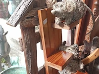 Lot 461 - houten decoratie. 14 stuks - afbeelding 4 van  4