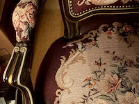 Lot 464 - romantisch zeteltje bekleding rozenmotief handwerk kruisjess - afbeelding 4 van  6