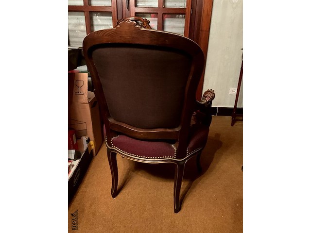 Lot 464 - romantisch zeteltje bekleding rozenmotief handwerk kruisjess - afbeelding 5 van  6