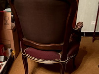 Lot 464 - romantisch zeteltje bekleding rozenmotief handwerk kruisjess - afbeelding 5 van  6