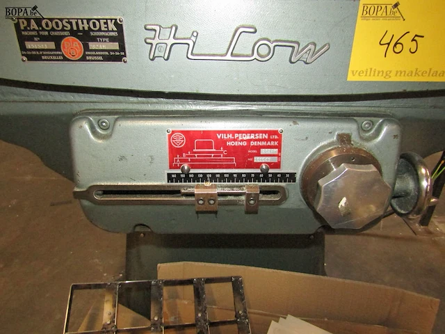 Lot 465 - flatbed cutting machine pedersch - afbeelding 6 van  7