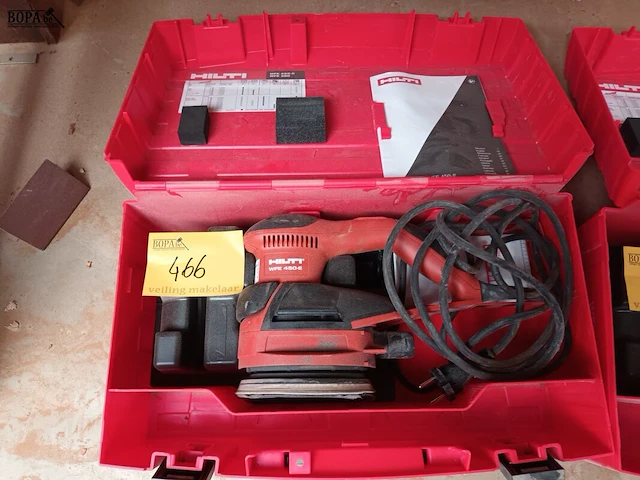 Lot 466 - excentrische schuurmachine hilti - afbeelding 1 van  3