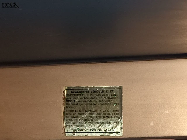 Lot 466 - salontafel belgo chrom - afbeelding 4 van  5