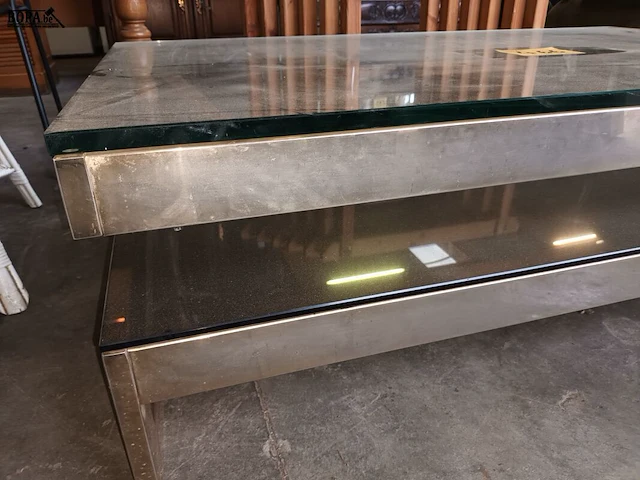 Lot 466 - salontafel belgo chrom - afbeelding 5 van  5
