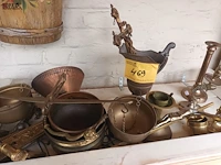 Lot 469 - koperwerk. 20 stuks - afbeelding 1 van  4