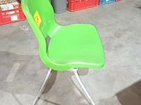 Lot 47 - groene stoel ikea. 5 stuks - afbeelding 3 van  5