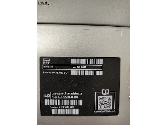 Lot 47 - hpe proliant dl360 gen10 server - afbeelding 3 van  3