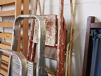 Lot 470 - trapladders. 7 stuks - afbeelding 3 van  4