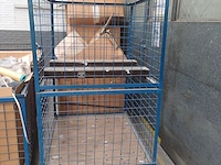 Lot 473 - mobiele draadcontainer - afbeelding 1 van  4