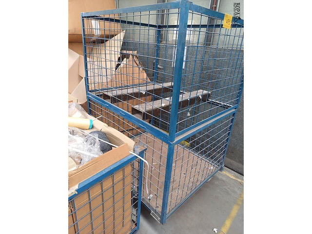 Lot 473 - mobiele draadcontainer - afbeelding 3 van  4