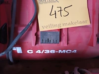 Lot 475 - lader en accu’s hilti - afbeelding 3 van  3