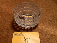 Lot 477 - kristallen kom bleikristal - afbeelding 1 van  3