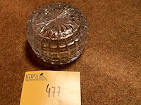 Lot 477 - kristallen kom bleikristal - afbeelding 3 van  3
