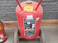 Lot 477 - mobiele poederblusser 50 kg - afbeelding 1 van  4