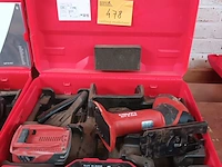 Lot 478 - accu decoupeerzaag hilti - afbeelding 1 van  3
