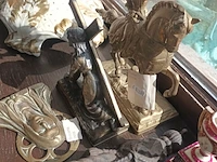 Lot 48 - diverse decoratie. 10 stuks - afbeelding 2 van  5