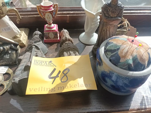 Lot 48 - diverse decoratie. 10 stuks - afbeelding 4 van  5