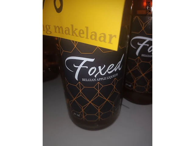 Lot 48 - foxed appel likeur. 11 stuks - afbeelding 2 van  3