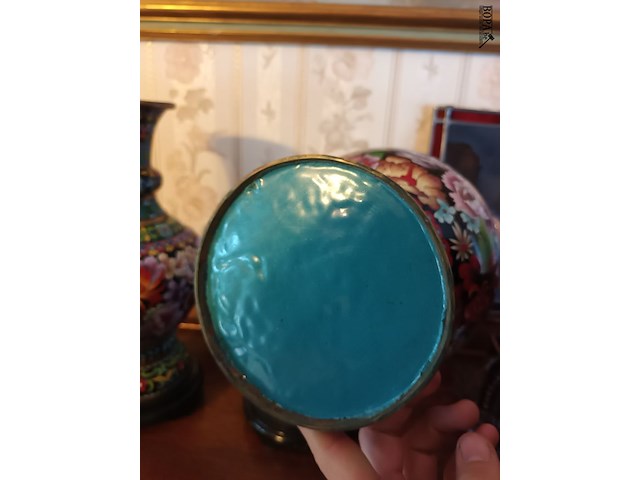 Lot 48 - koppel chinese vazen - afbeelding 6 van  6