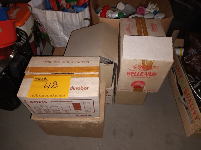 Lot 48 - oude bierglazen - afbeelding 1 van  3