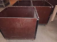 Lot 48 - rolcontainer. 6 stuks - afbeelding 3 van  3