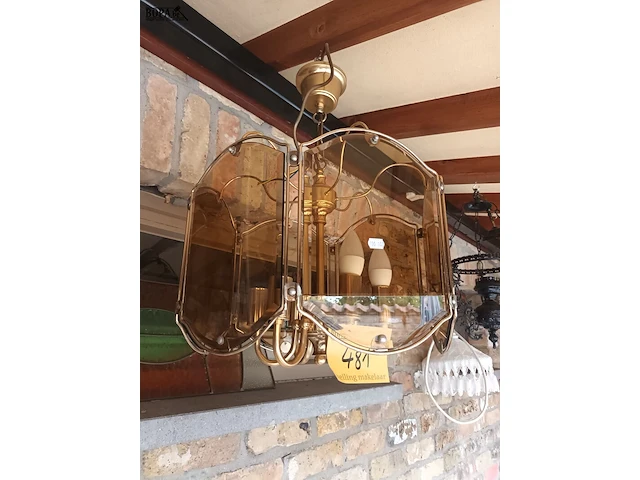 Lot 481 - vintage hanglamp - afbeelding 2 van  4