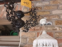 Lot 482 - hanglamp. 2 stuks - afbeelding 1 van  4