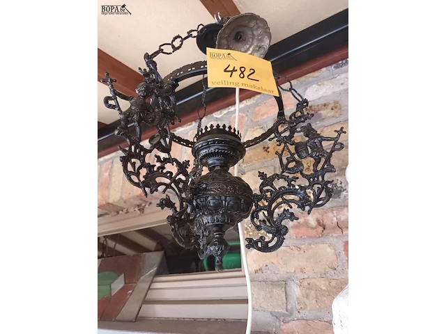 Lot 482 - hanglamp. 2 stuks - afbeelding 2 van  4