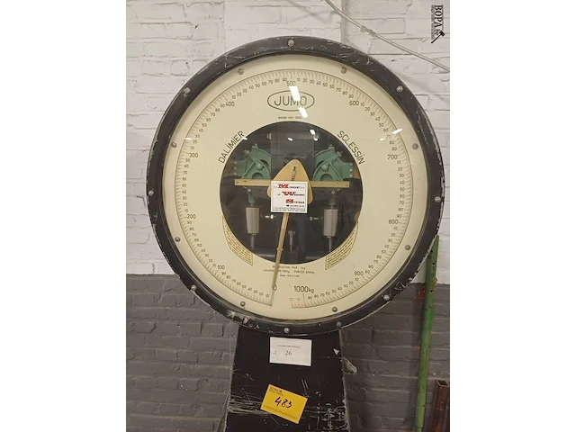 Lot 483 - industriële weegschaal - afbeelding 2 van  4