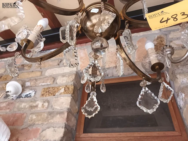 Lot 483 - luster. 2 stuks - afbeelding 3 van  7