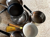 Lot 484 - waterketel met pannen, 7 stuks - afbeelding 2 van  5