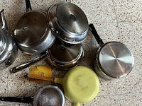 Lot 484 - waterketel met pannen, 7 stuks - afbeelding 3 van  5