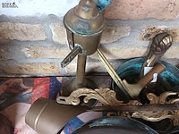 Lot 486 - koperwerk. 10 stuks - afbeelding 3 van  5