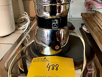 Lot 488 - electrische seb koffiemolen - afbeelding 1 van  3