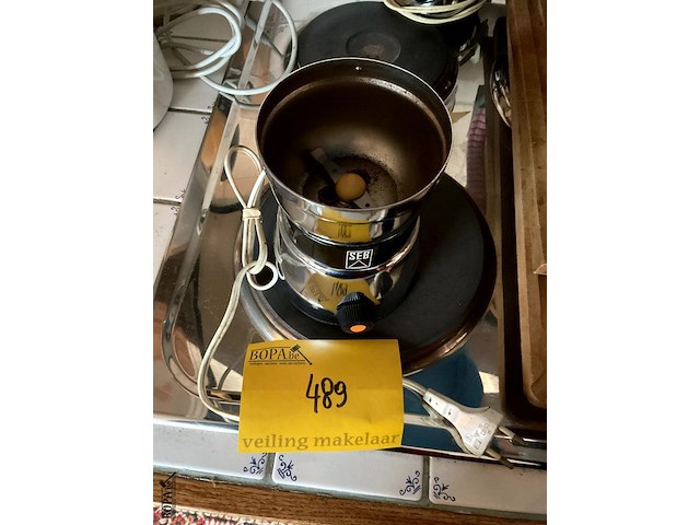Lot 489 - seb koffiemolen electrisch - afbeelding 2 van  2