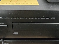 Lot 49 - cd speler yamaha en stereo receiver yamaha - afbeelding 2 van  5