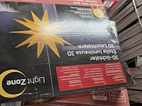 Lot 49 - inhoud mand lichtgevende kerststerren - afbeelding 5 van  5