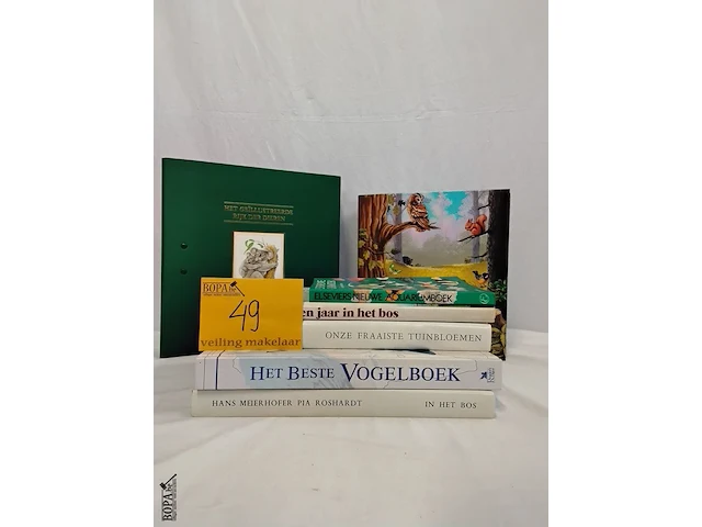 Lot 49 - lot boeken, natuur voor jeugd, 7 stuks - afbeelding 1 van  2