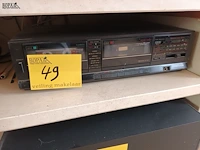 Lot 49 - pioneer dubbele cassette speler - afbeelding 1 van  4