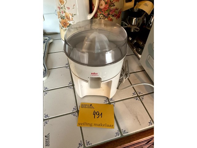 Lot 491 - braun citromatic fruitsappers - afbeelding 1 van  2