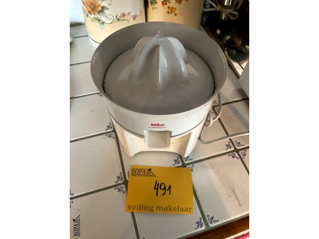 Lot 491 - braun citromatic fruitsappers - afbeelding 2 van  2