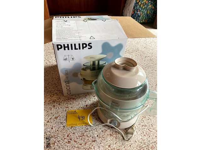 Lot 492 - philips cucina centrifuge - afbeelding 1 van  2
