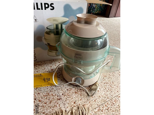 Lot 492 - philips cucina centrifuge - afbeelding 2 van  2