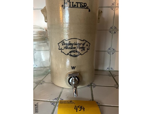 Lot 494 - cheavin's filter voor water te zuiveren - afbeelding 2 van  8